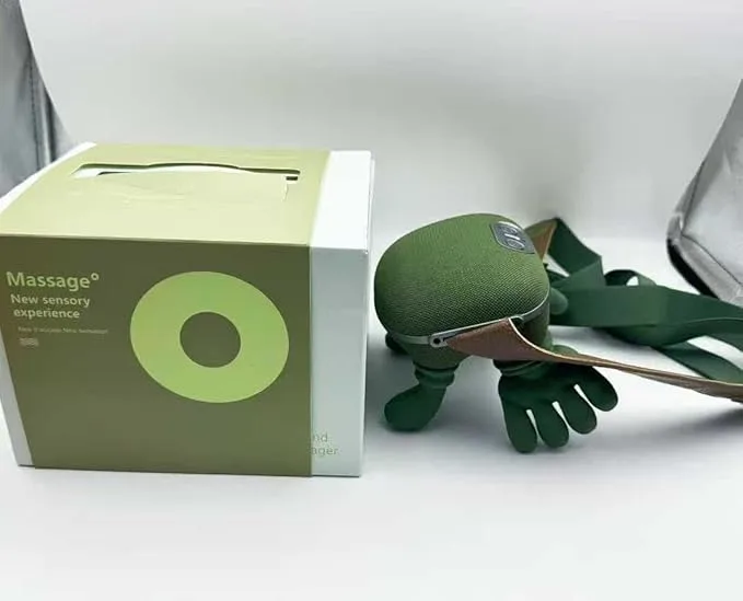 Neck and Shoulder Pro Hands, Back Electric Cervical Hand Massager with Fingers, Simulated Human Hand Cervical Trapezius Neck Massager with Heat for Shoulders, Leg, Body Muscle Relief