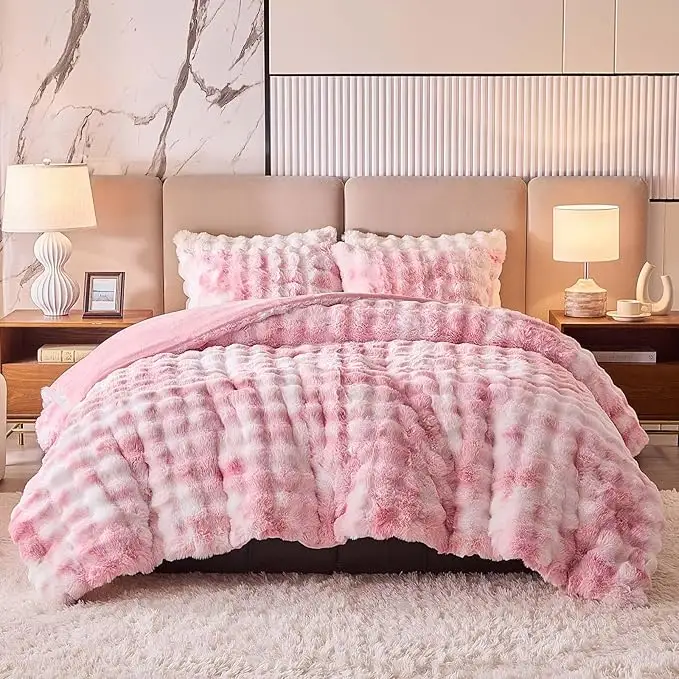 Luxury Ultra-Soft Plush Comforter Set for Cozy & Stylish Bedrooms