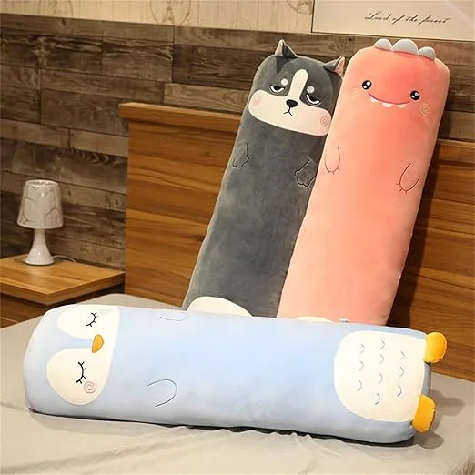 Ultra-Soft Long Plush Body Pillow & Sleeping Bolster
